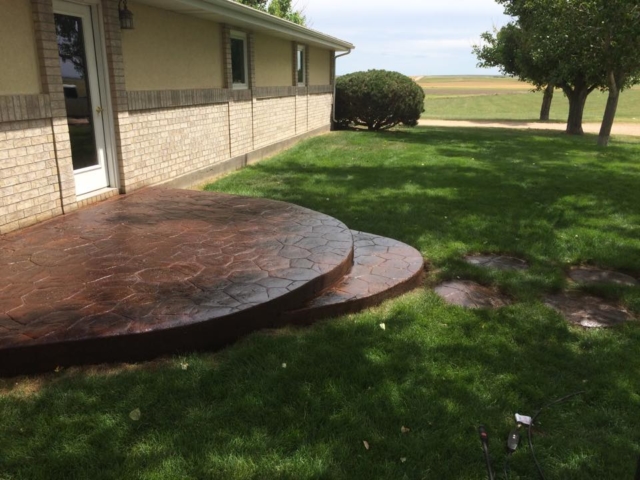 stone patio total lawn care & landscaping sterling co sidney ne